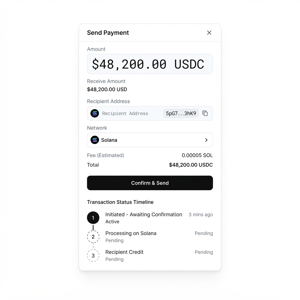 Kettle Pay product interface